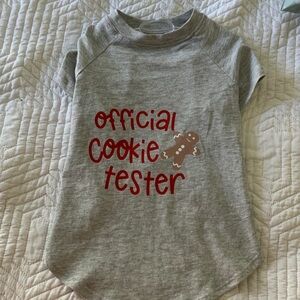 Gray Dog Shirt - Official Cookie Tester